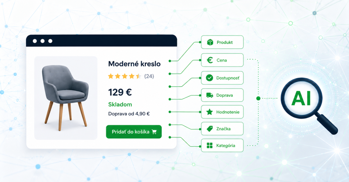 �trukt�rovan� d�ta: Z�klad vidite�nosti v�ho e-shopu v �re AI